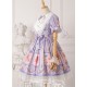 Strawberry Witch Blueberry Dolly Collar Short Sleeve One Piece